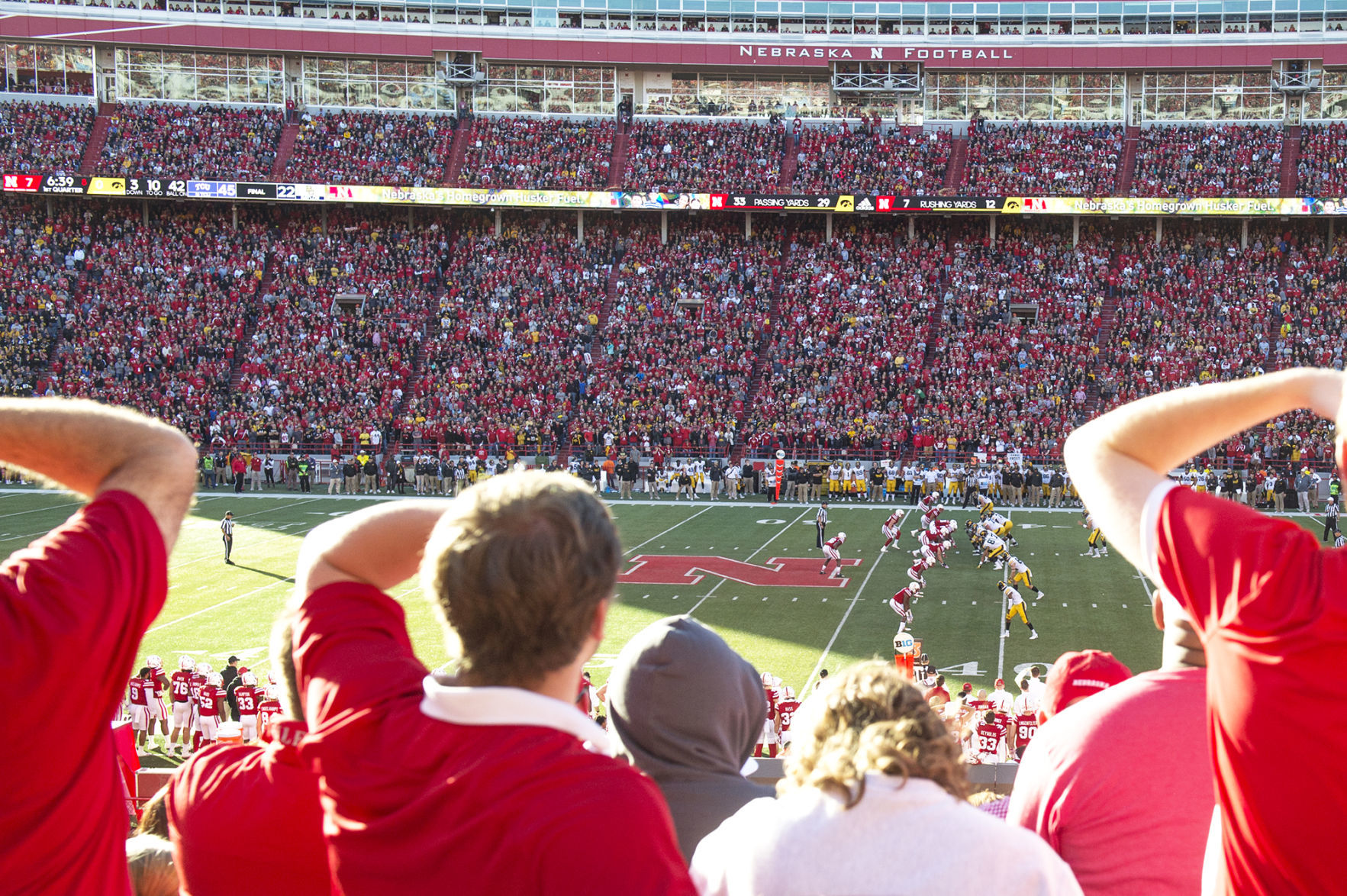 Husker fans, 11/24/17